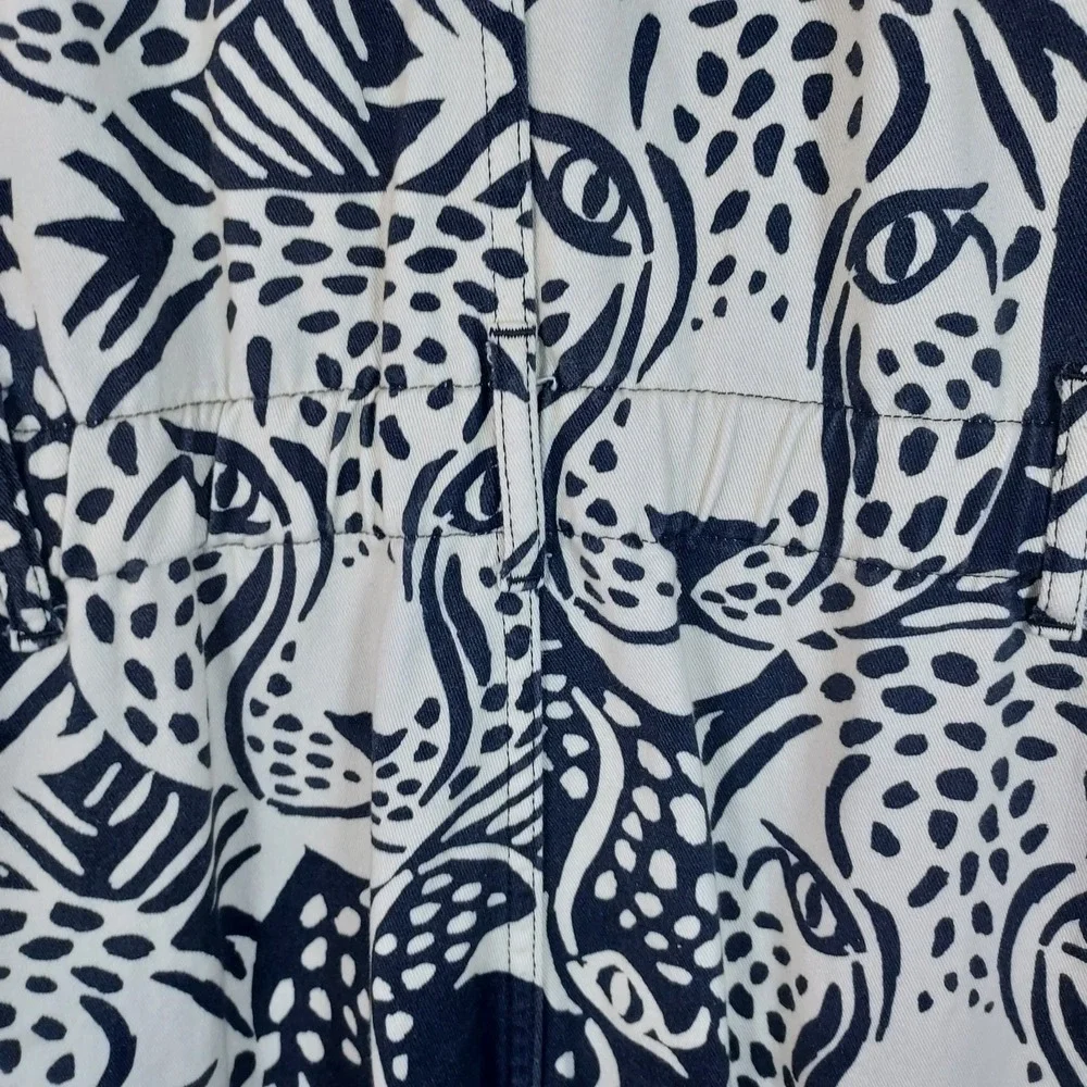 FARM Rio Black and White Patterned Jumpsuit - Picture 8 of 16